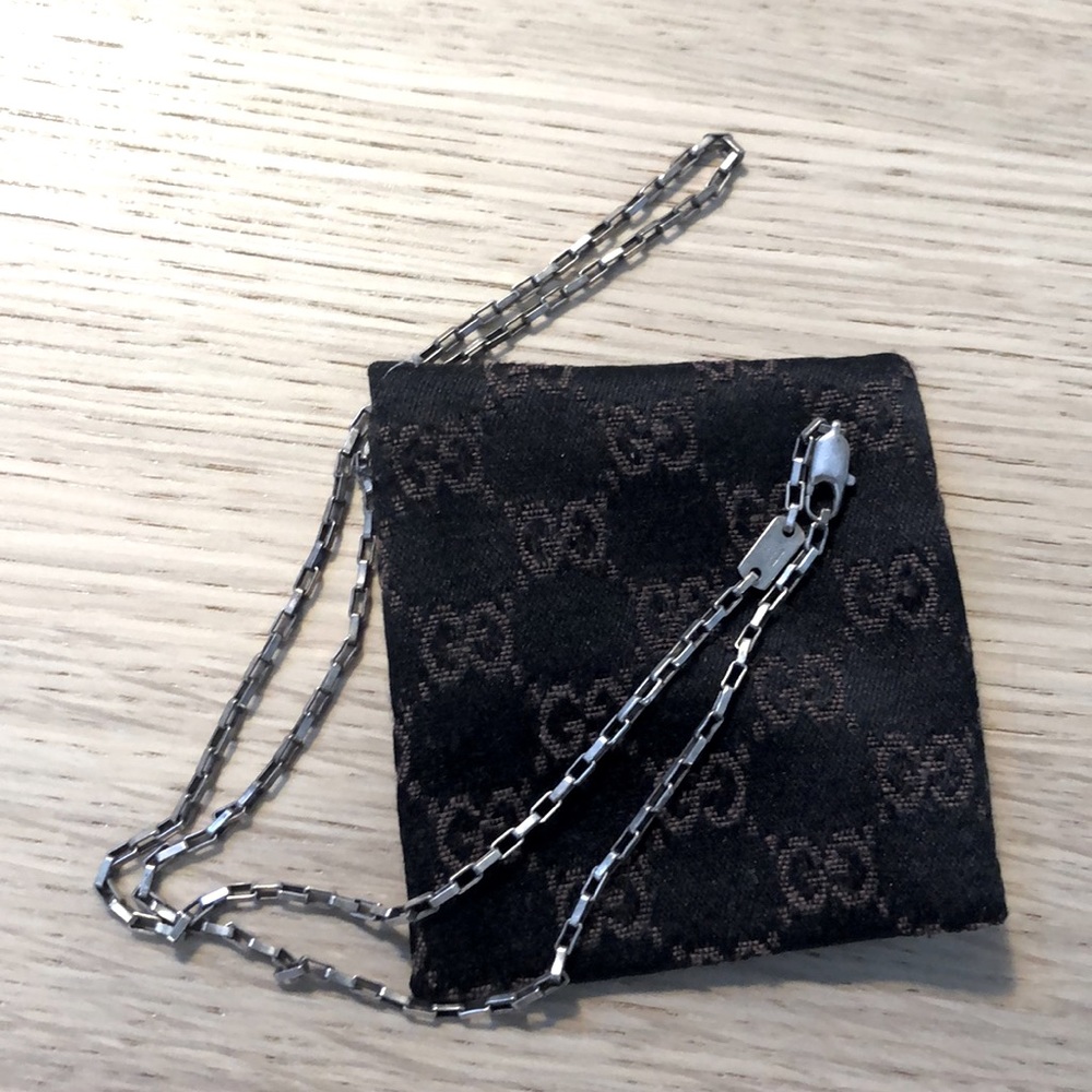 Gucci Sterling Silver Chain 20 inch